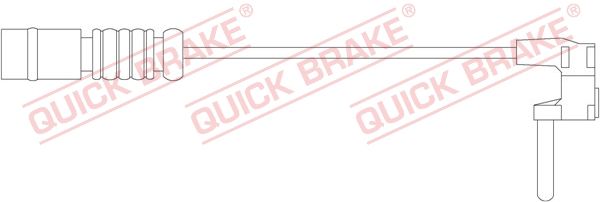 QUICK BRAKE Сигнализатор, износ тормозных колодок WS 0212 A
